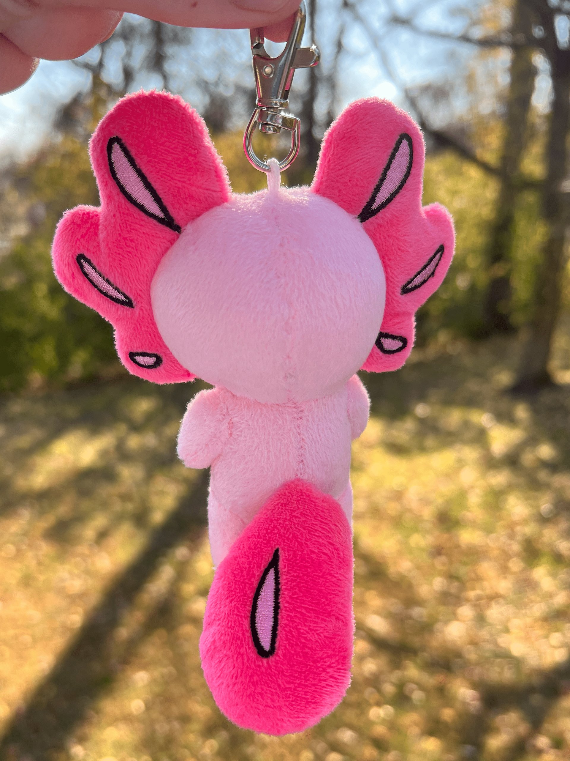 Bob the Axolotl Bag Buddy!! product image (3)