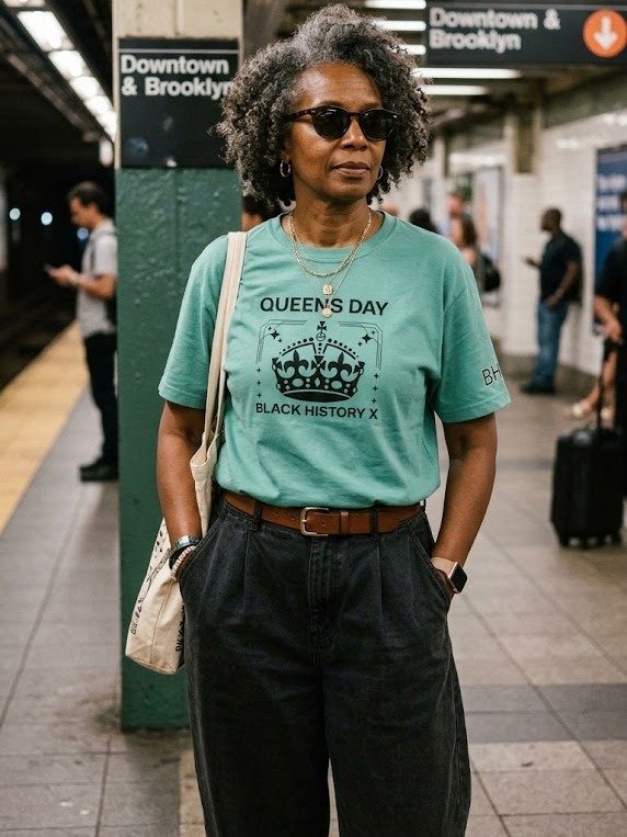 Queens Day | Heavy T-Shirt | Originology | Black History X product image (3)