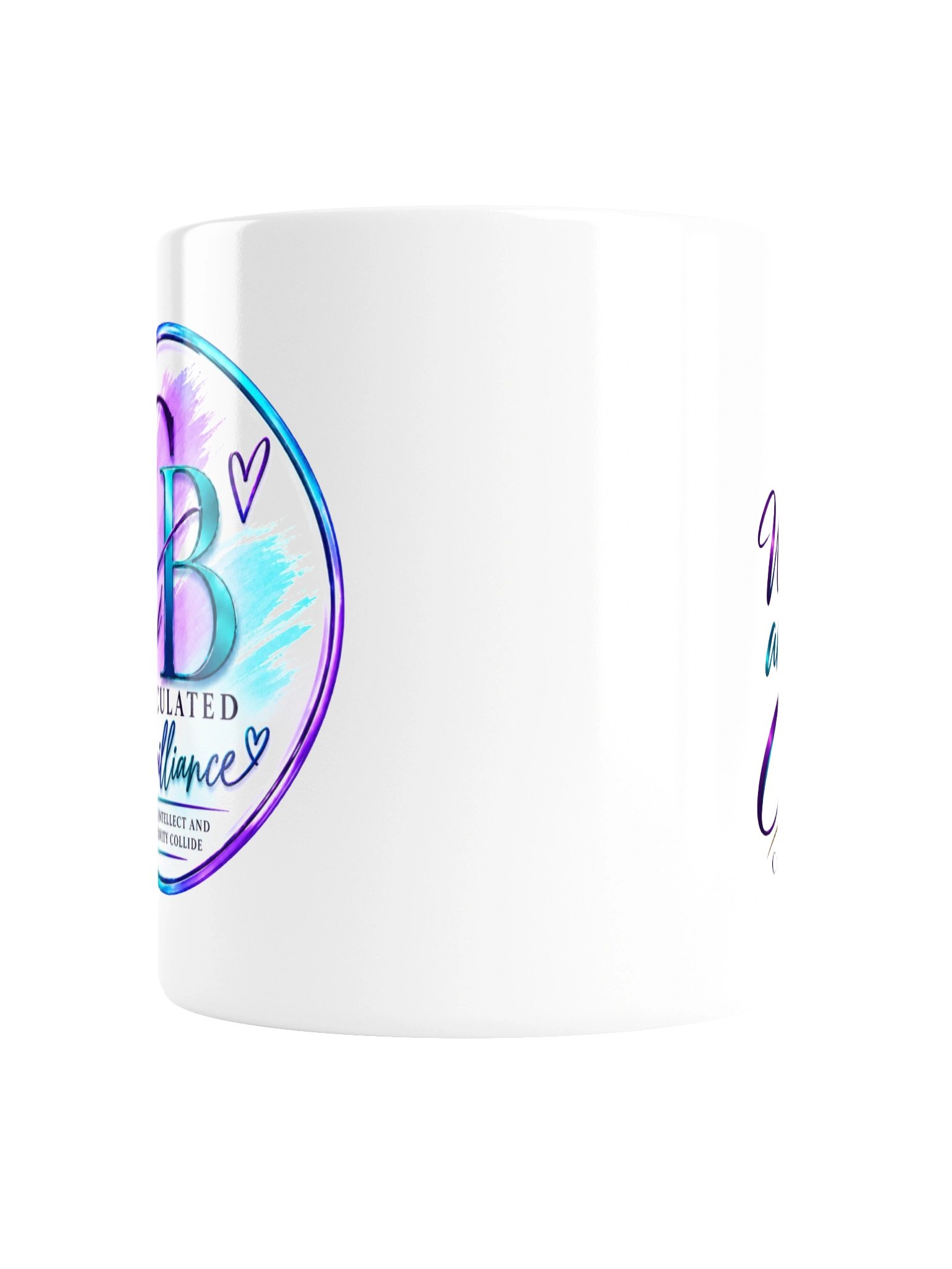 CB Signature Collide Mug | White · 11 oz product image (2)