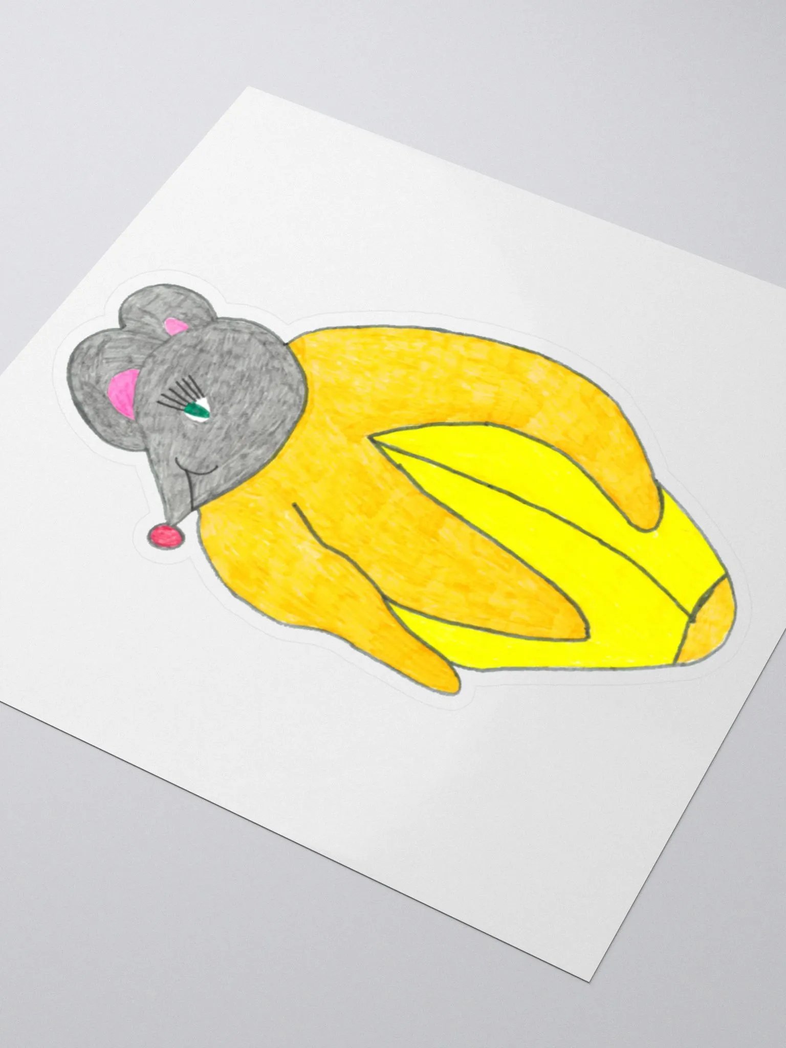Banana mouse sticker product image (3)