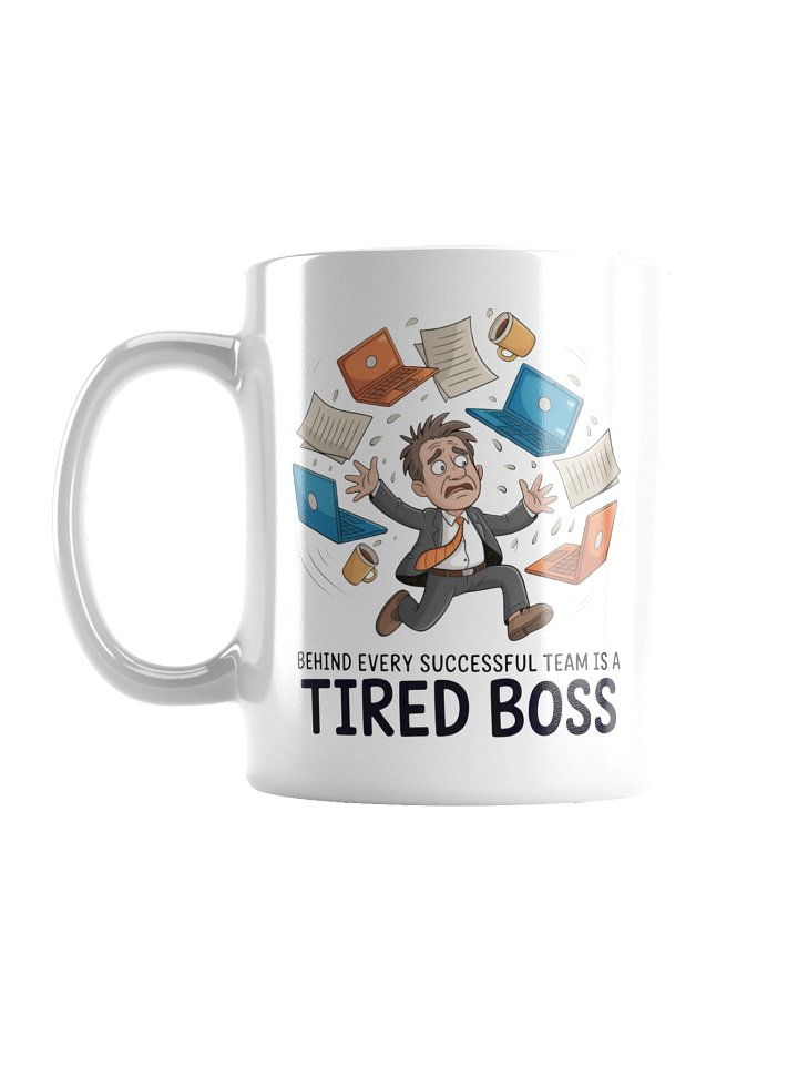Behind Every Successful Team Funny Boss Coffee Mug product image (2)