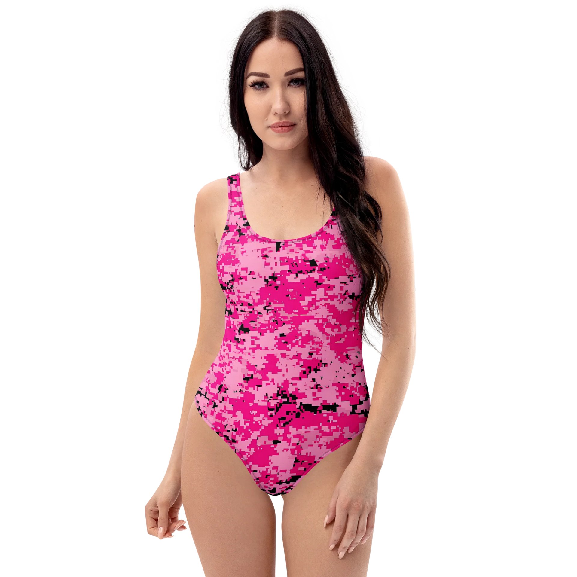 Pixel Pink Camo Swimsuit product image (1)