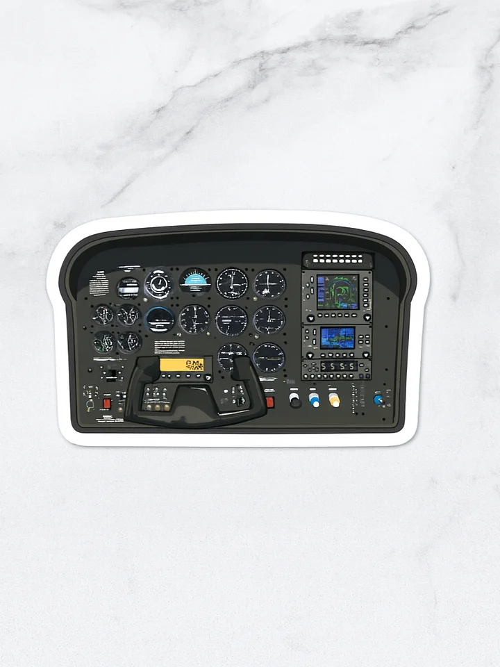 6 Pack Cockpit Sticker product image (1)
