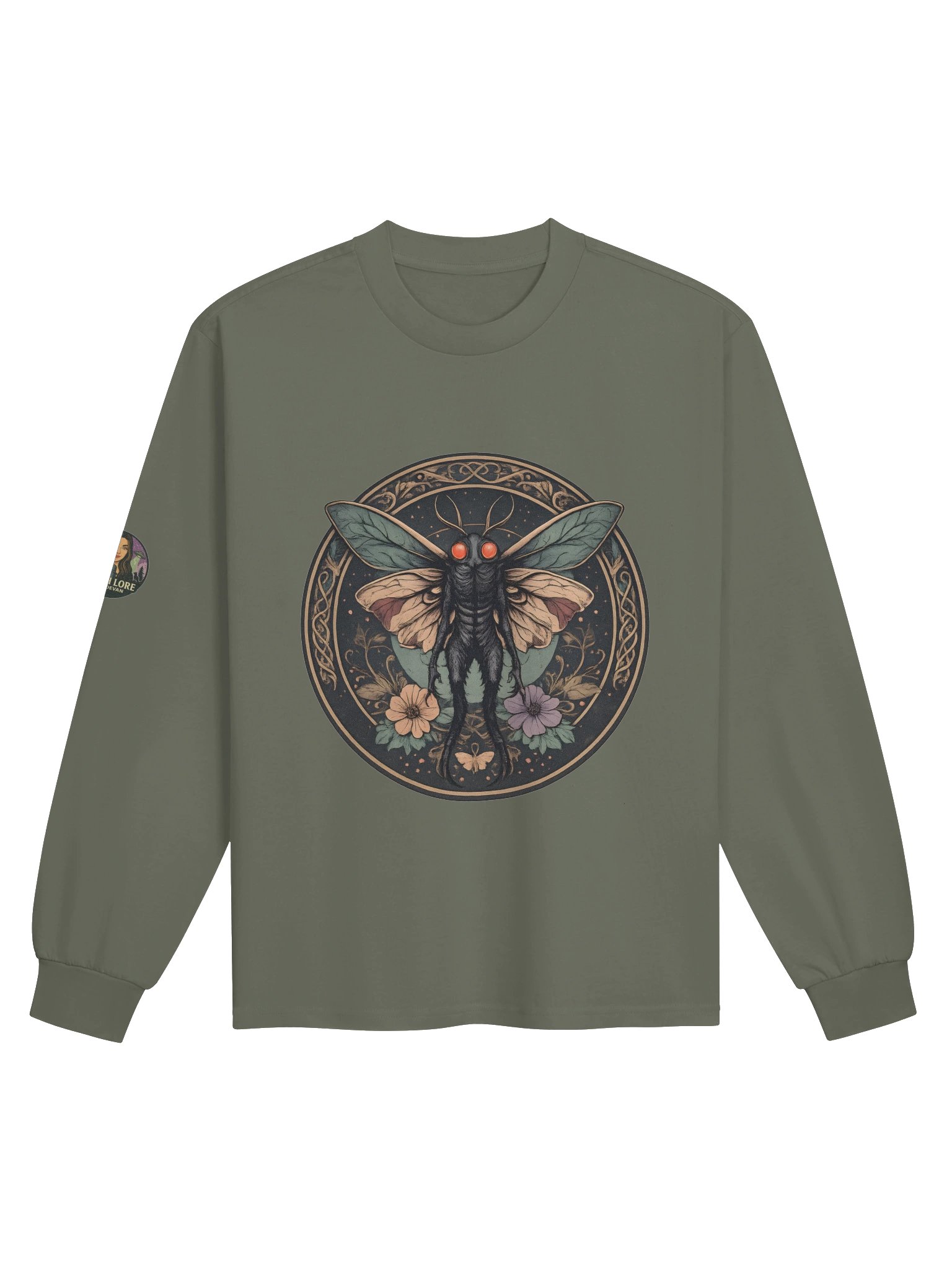 FLORAL MOTHY LONG SLEEVED SHIRT product image (1)