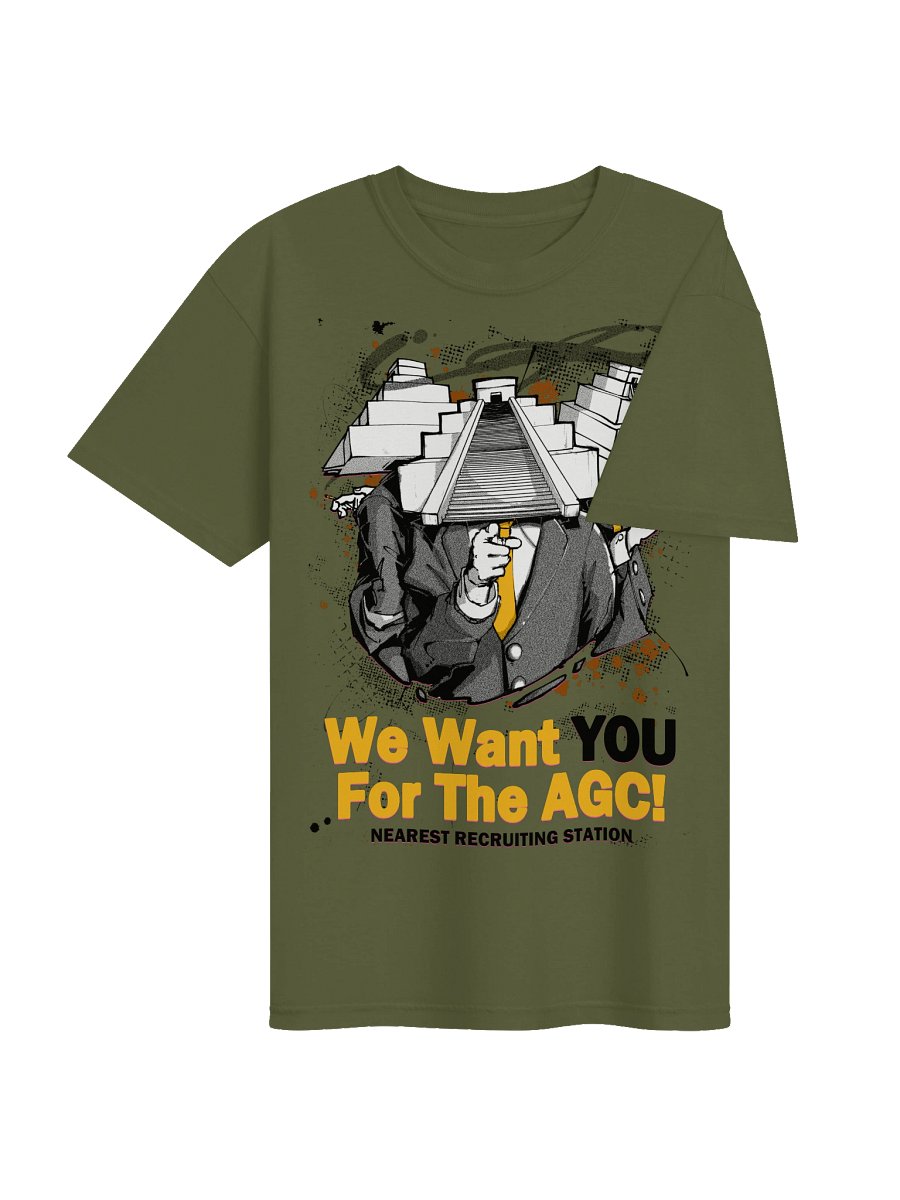 AGC RECRUIT TEE GREEN product image (4)