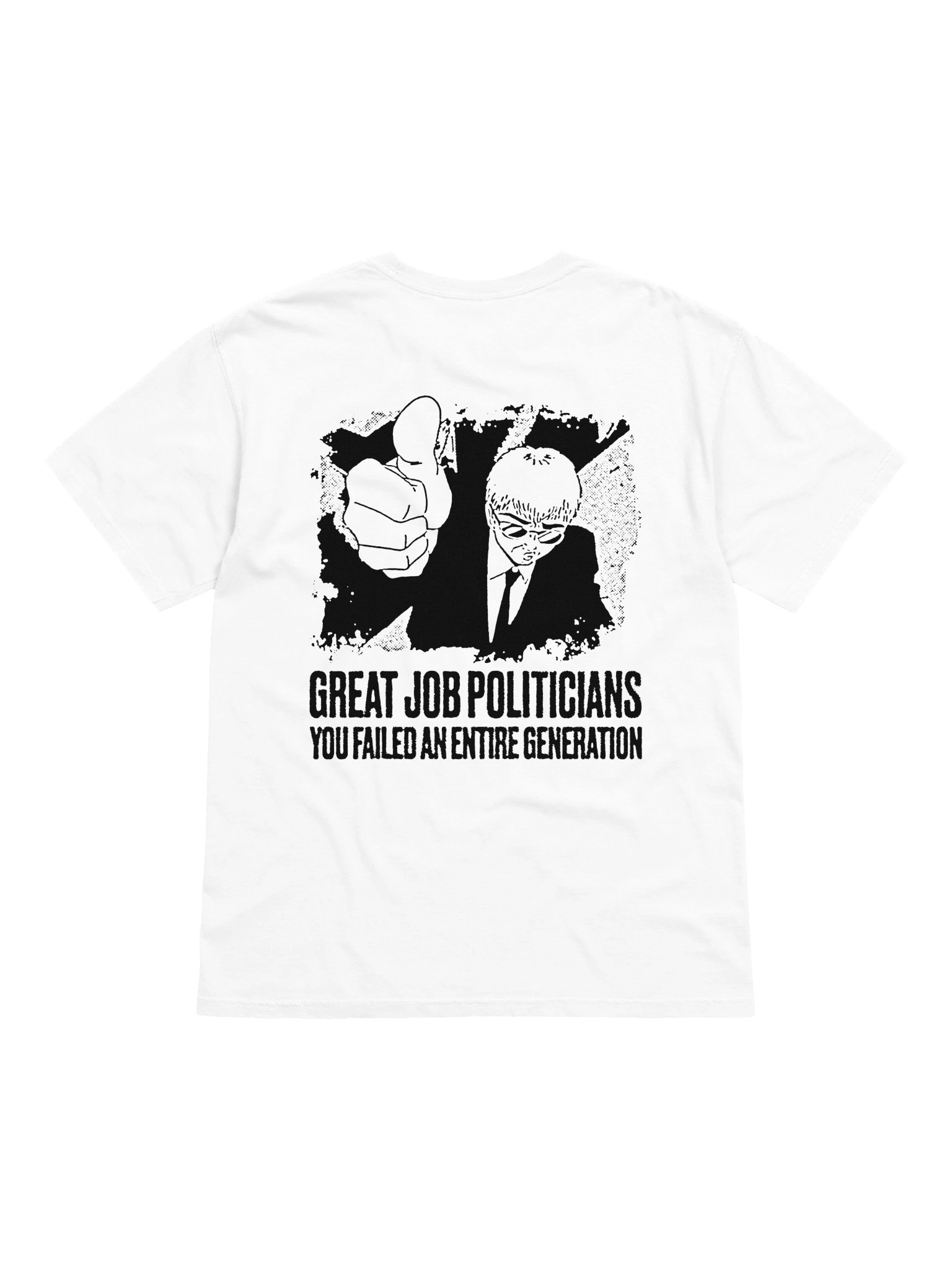 GREAT JOB ! T-shirt. white vers. product image (6)
