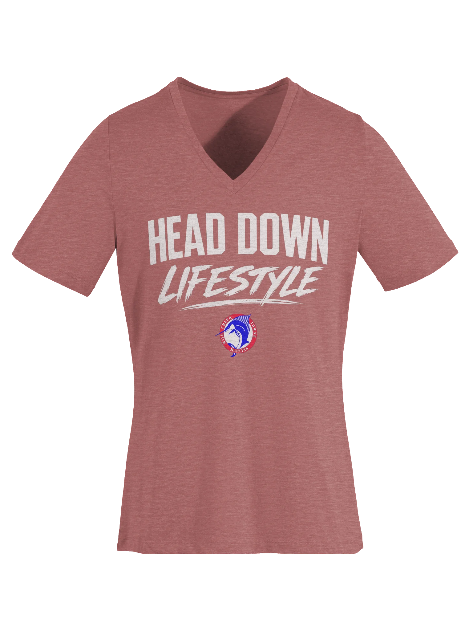 Head Down Lifestyle Ladies V-Neck product image (1)