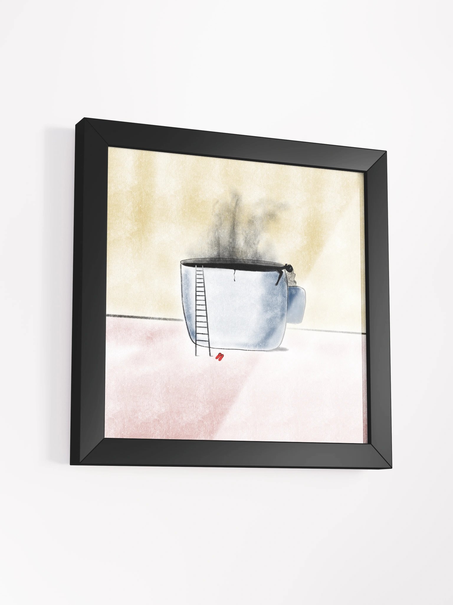 Coffee Bath (Framed Print) product image (4)