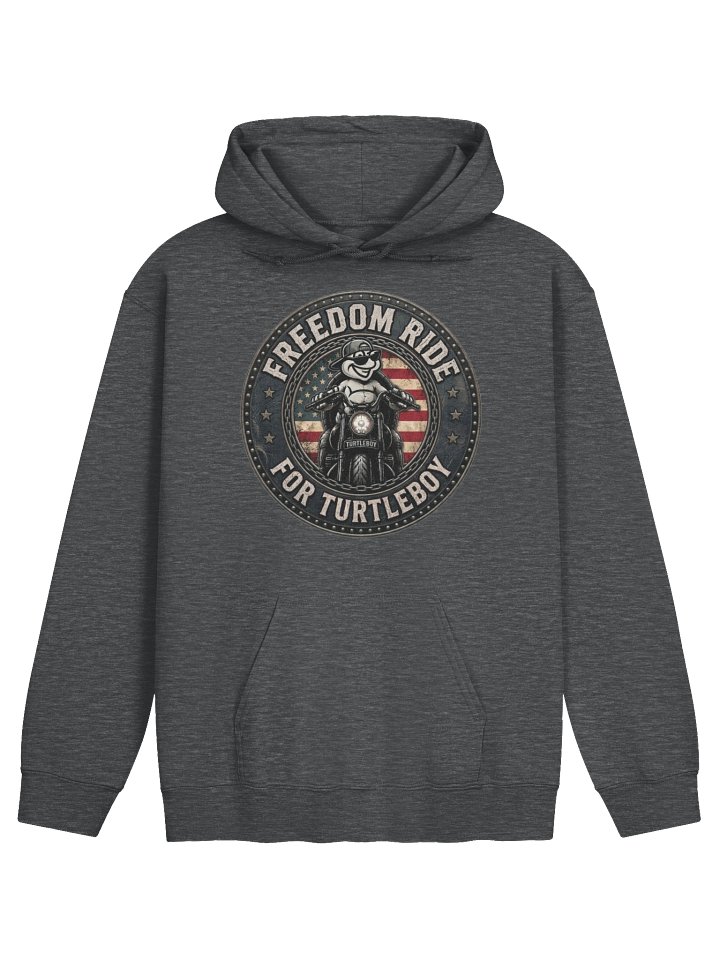 Freedom Ride for Turtleboy (Riders Wearing Gray) - Unisex Classic Hoodie product image (1)