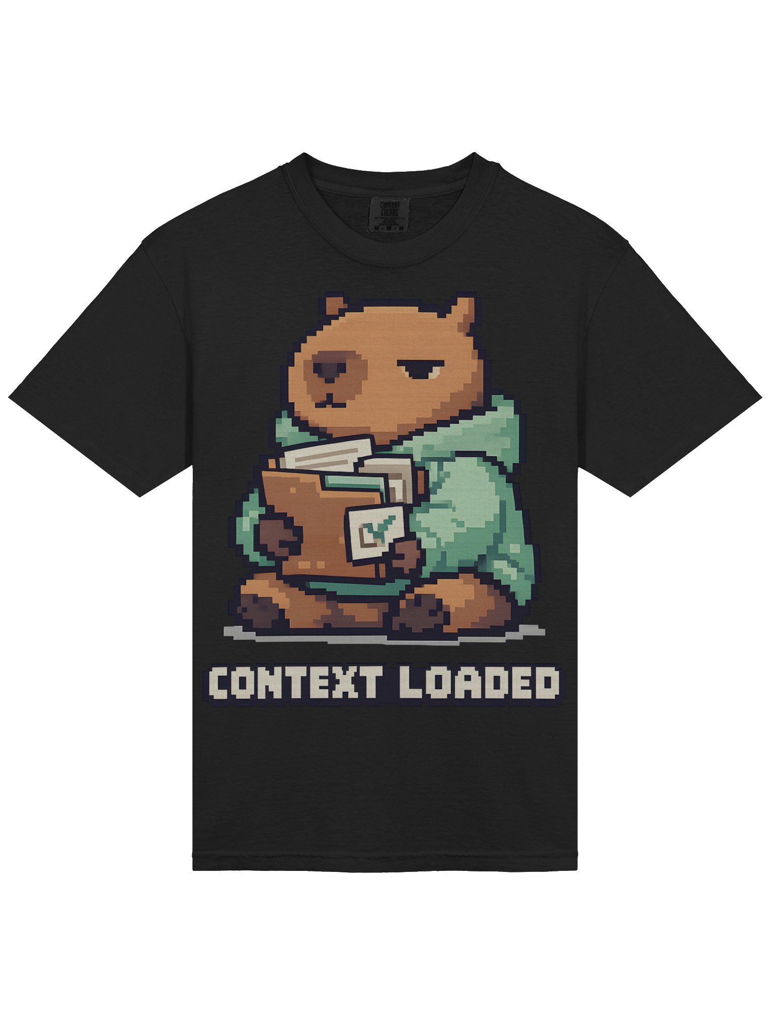 Context Loaded Capybara T-Shirt product image (3)
