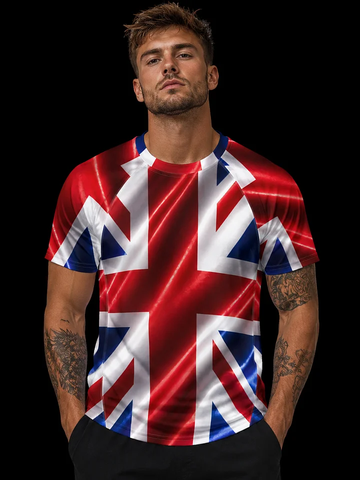 UK Wave Flag Rash Guard product image (1)
