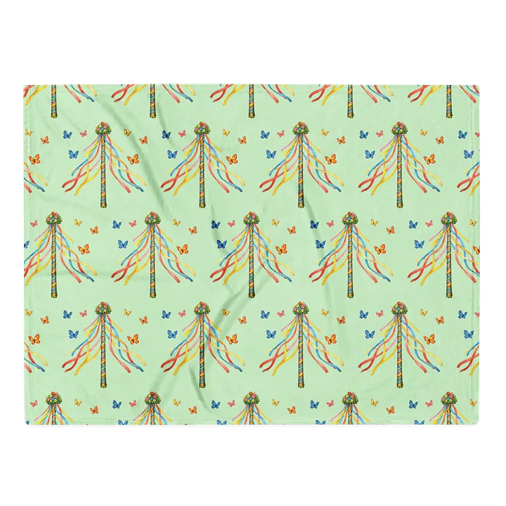 Cat Brigade spring Throw Blanket product image (1)
