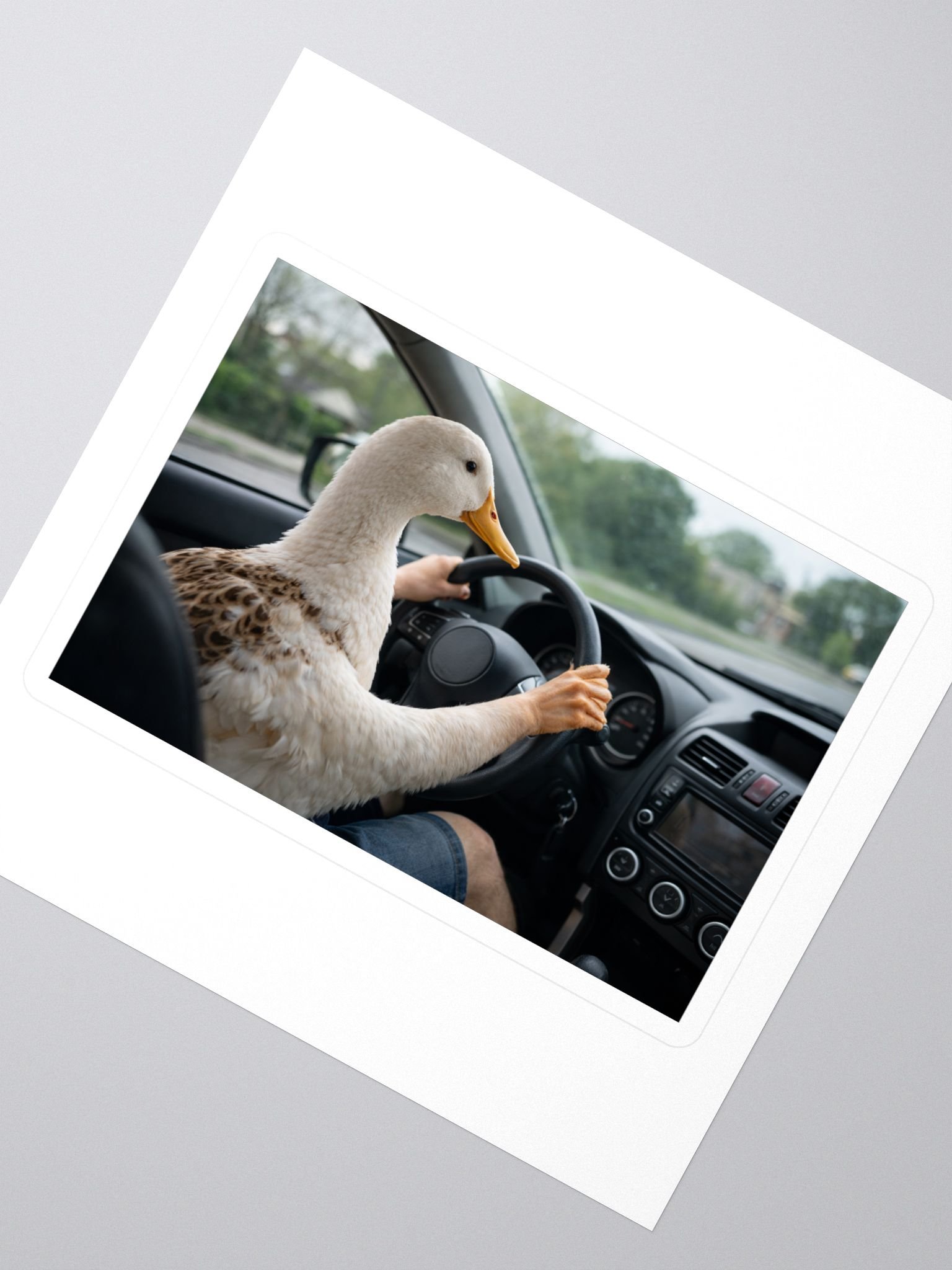 Driving Duck Sticker product image (2)