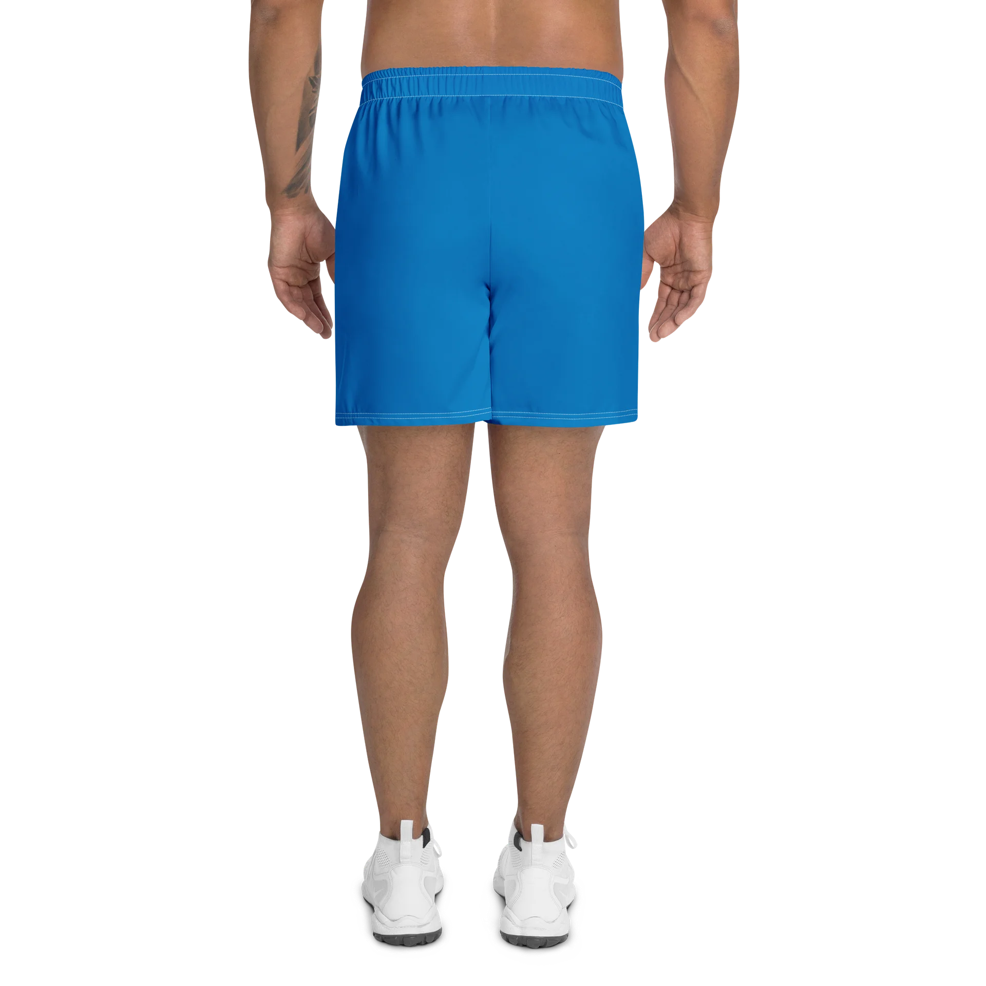 DRIPCO Blue Drip Logo Athletic Long Shorts product image (4)