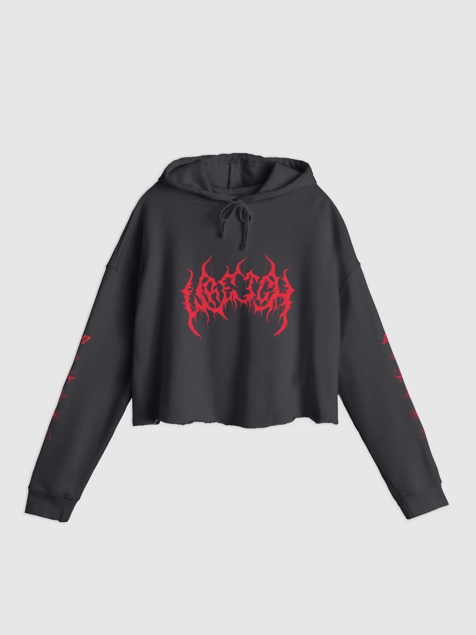 WRETCH Deathcore Cropped Hoodie product image (1)