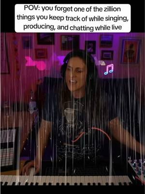 no sweat LIVE 😅 #singing #livemusic #livelooping #musicproducer #90smusic