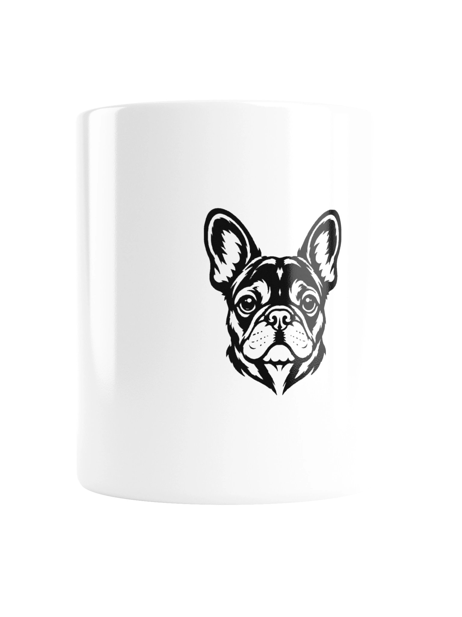 Tazza bianca lucida BULLDOG FRANCESE product image (2)