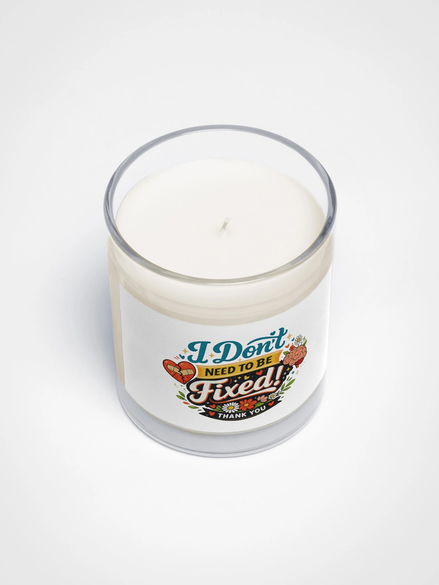 I Don't Need To Be Fixed Meditation Candle product image (3)