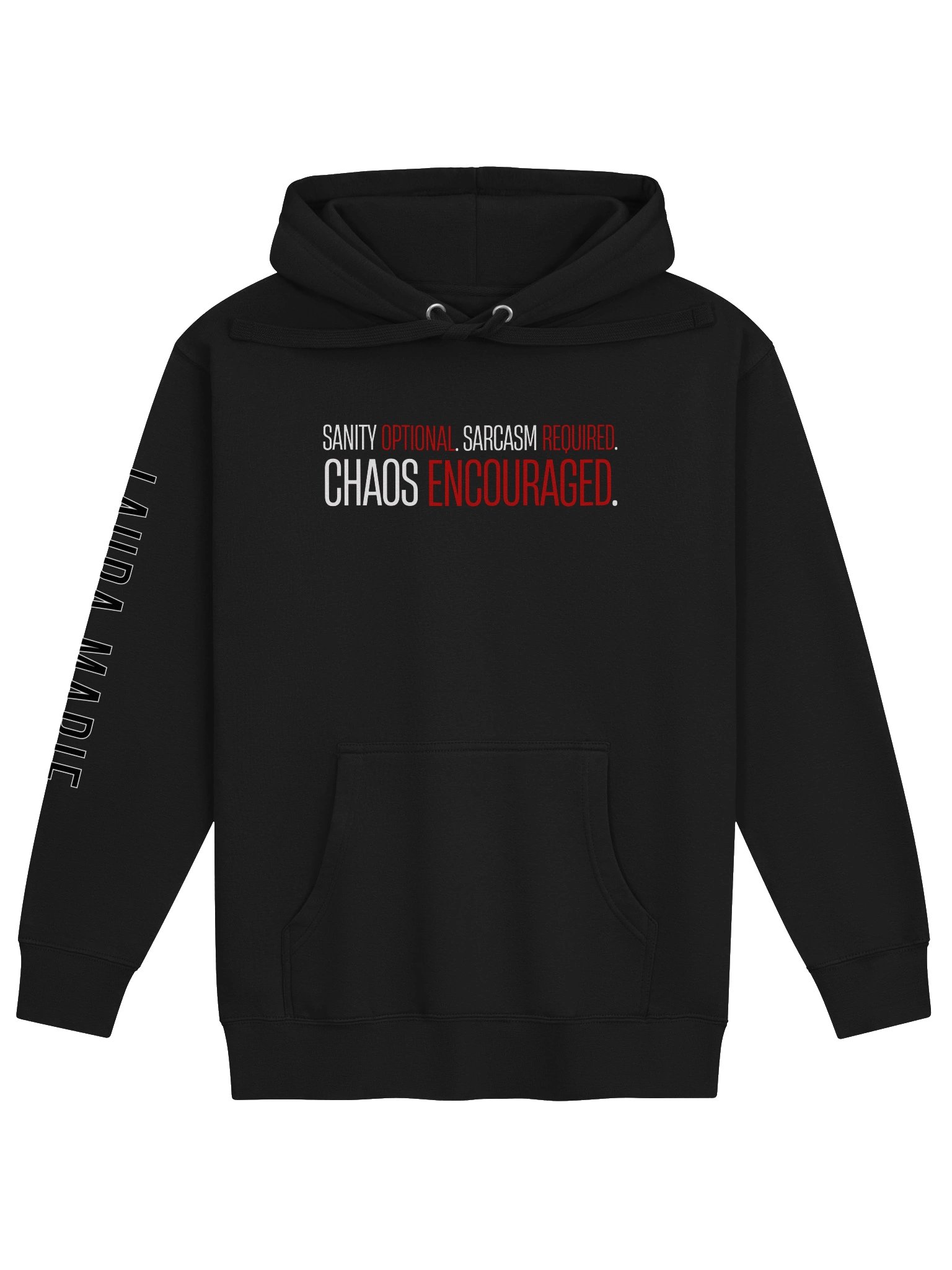 Laura Marie Author Tagline Hoodie | Official Laura Marie Merch product image (2)