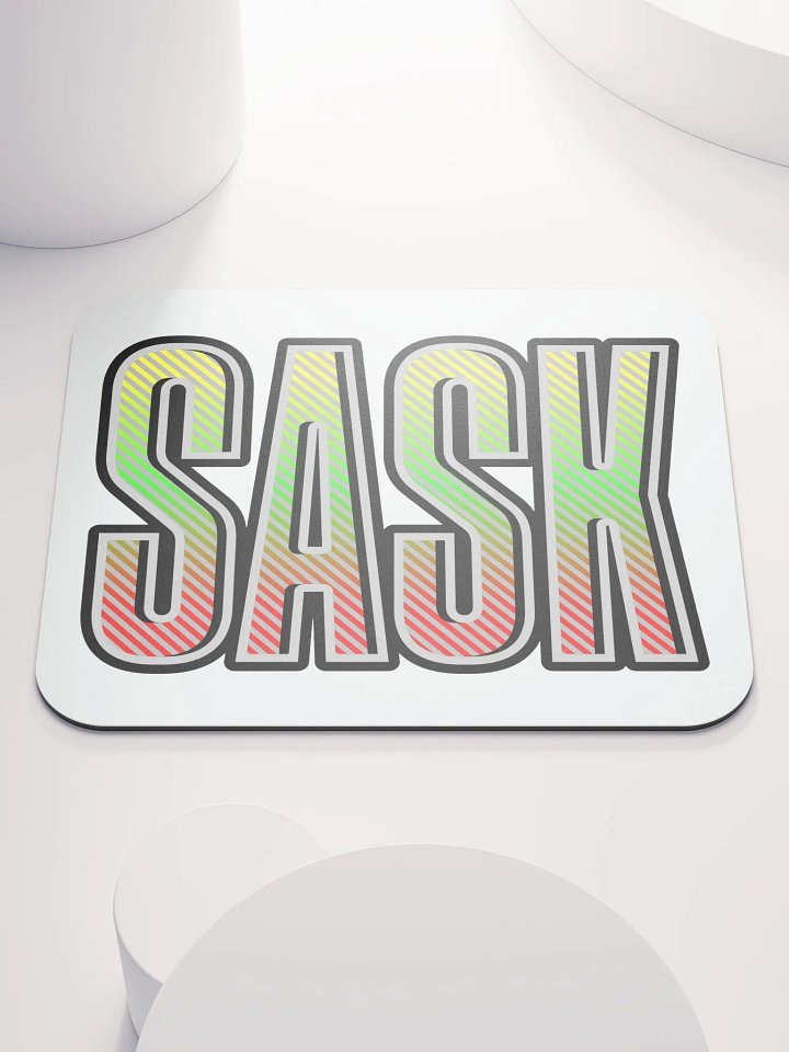 Sask Saskatoon Saskatchewan Vibrant Mouse Pad product image (2)