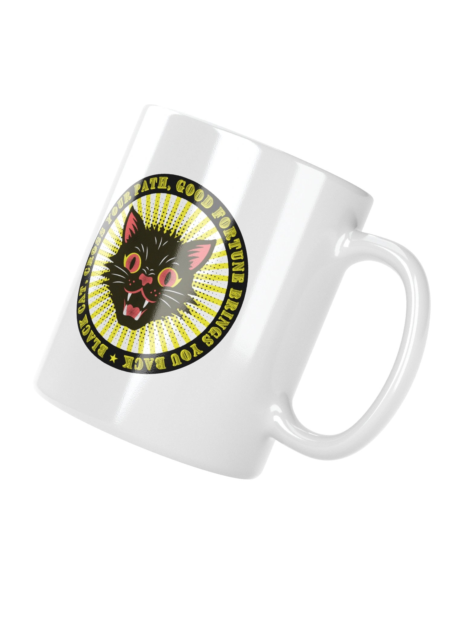 Lucky Black Cat Mug product image (7)