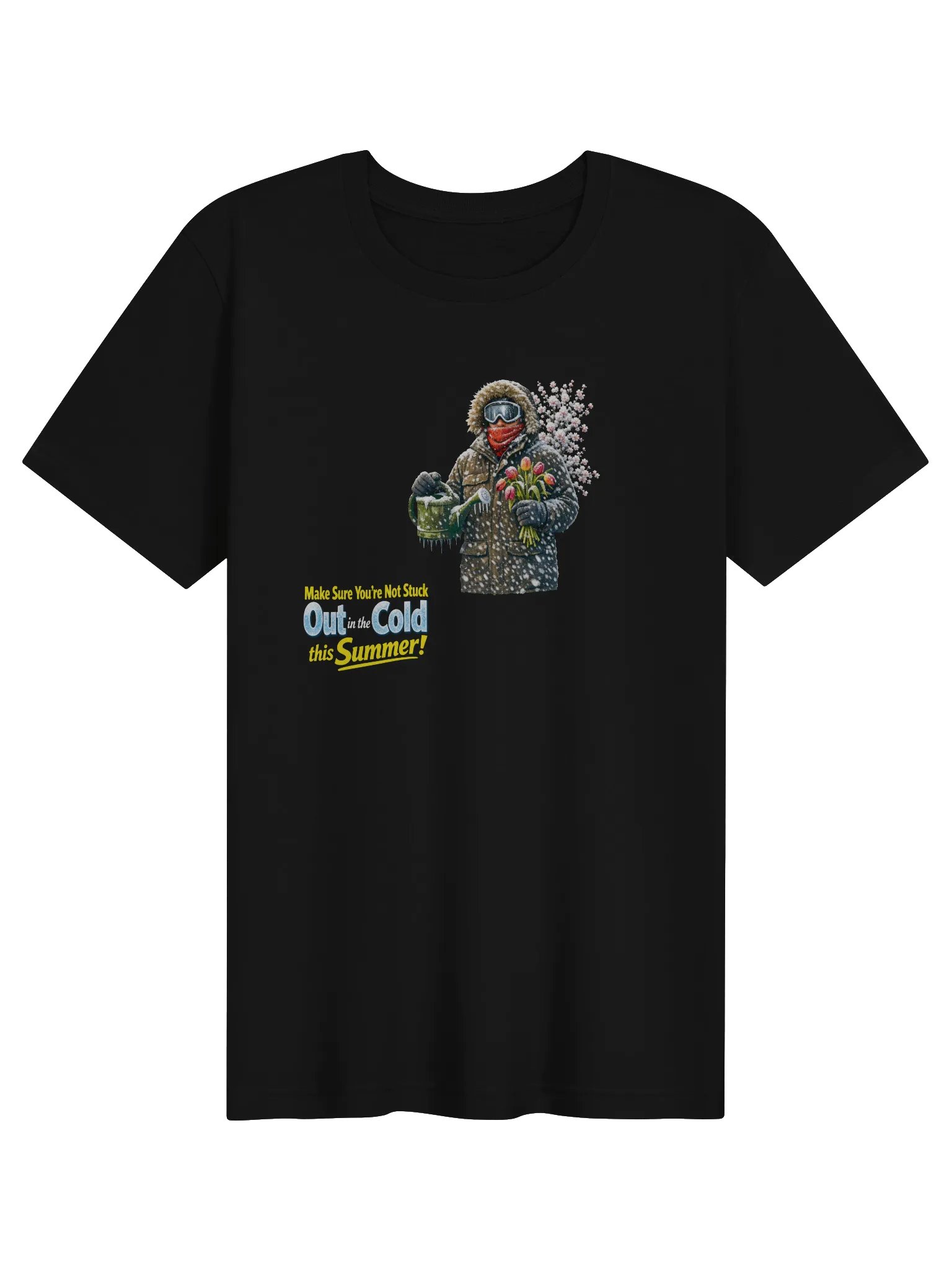 Out in the Cold Bella+Canvas T-Shirt product image (1)