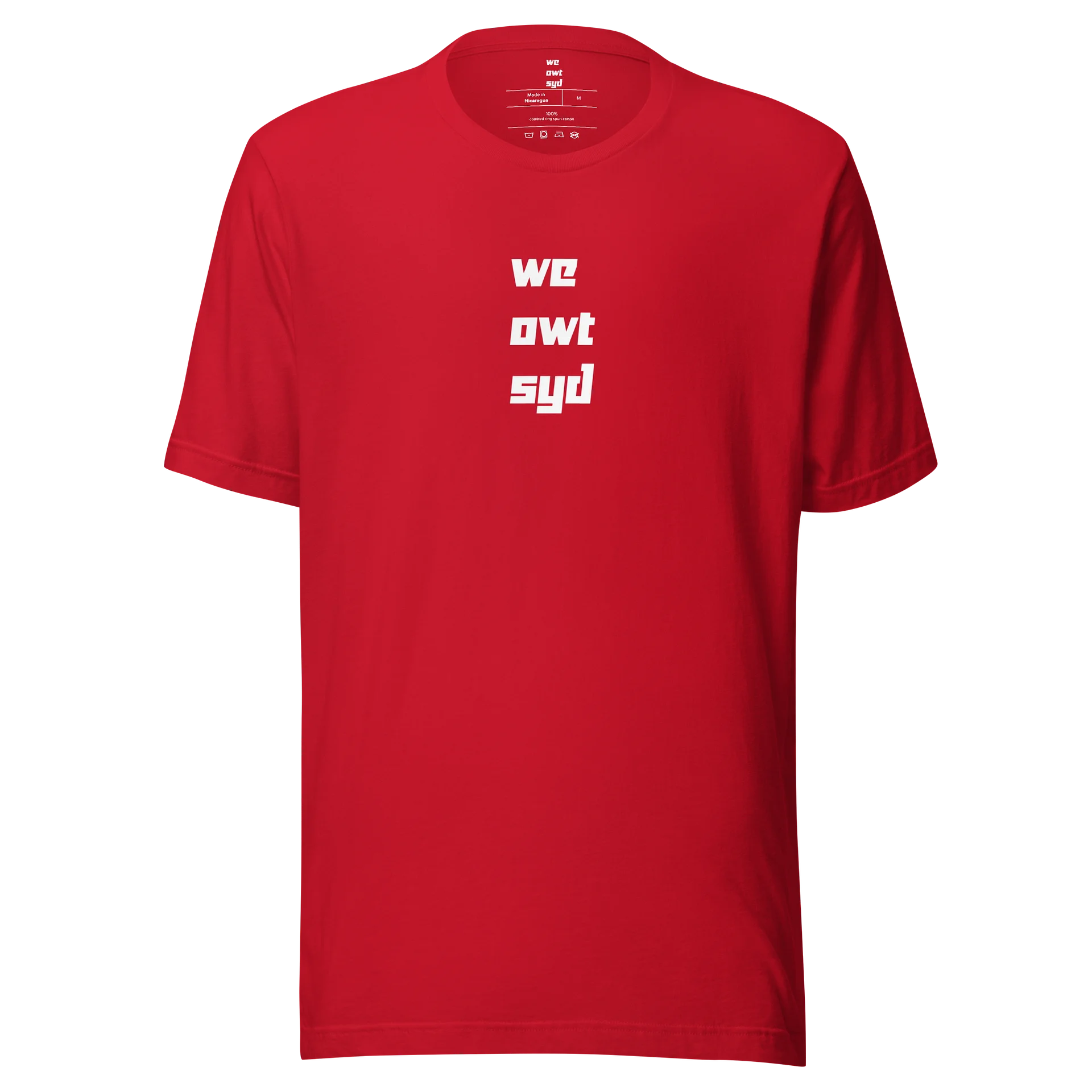 WeOwtsyd Gen 2 Premium T-Shirt Alt - Red product image (1)