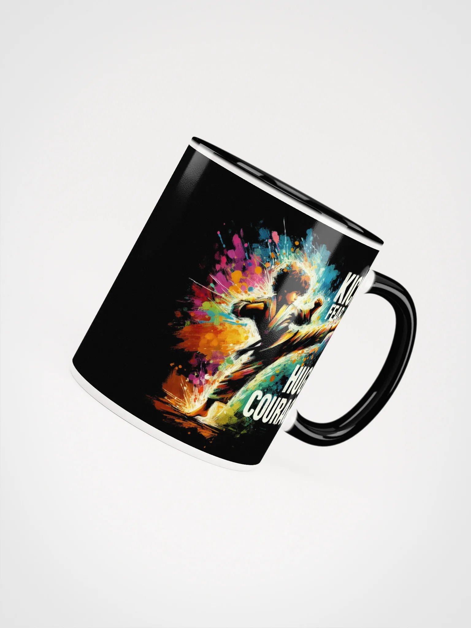 Martial Arts Kick Ceramic Mug product image (4)