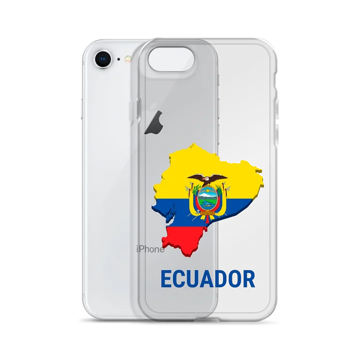 Ecuador 2026 World Cup Flag iPhone Tough Case - Ecuador Soccer Phone Cover - Dual Layer Protective Case product image (2)