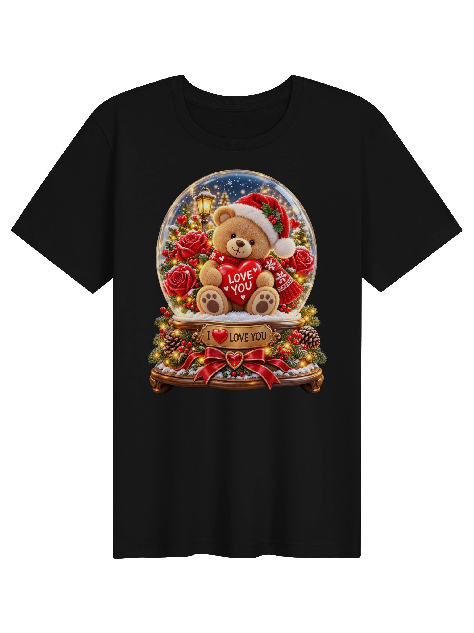 I ❤️ LOVE YOU — CHRISTMAS TEDDY BEAR product image (2)
