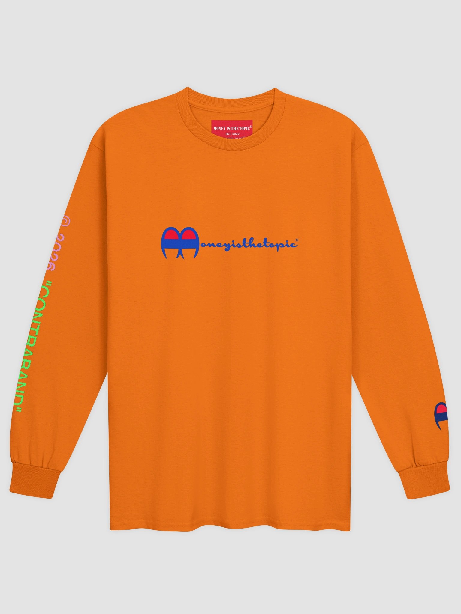 MONEY Club Graphx LS OEF Cotton Tee UNISEX product image (1)