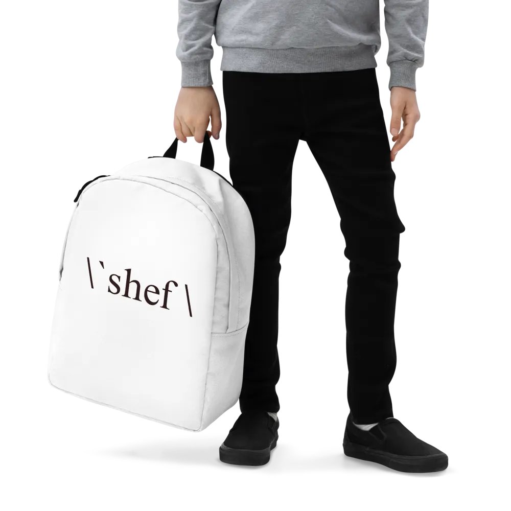 SHEF Logo BackPack product image (8)
