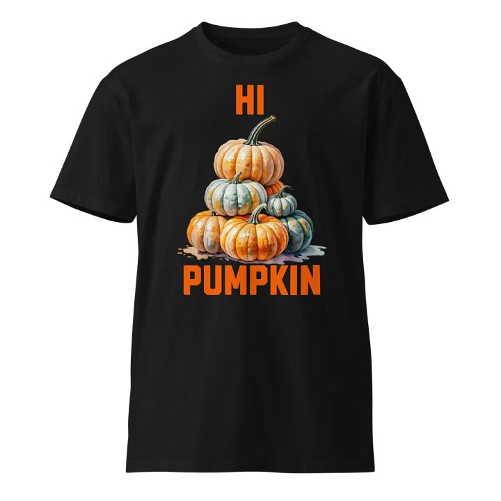Hi Pumpkin Stack T-Shirt product image (1)
