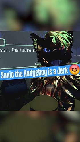 Sonic the Hedgehog is a jerk 😡

#furry #vrchat #sonicthehedgehog #sonic #gaming
