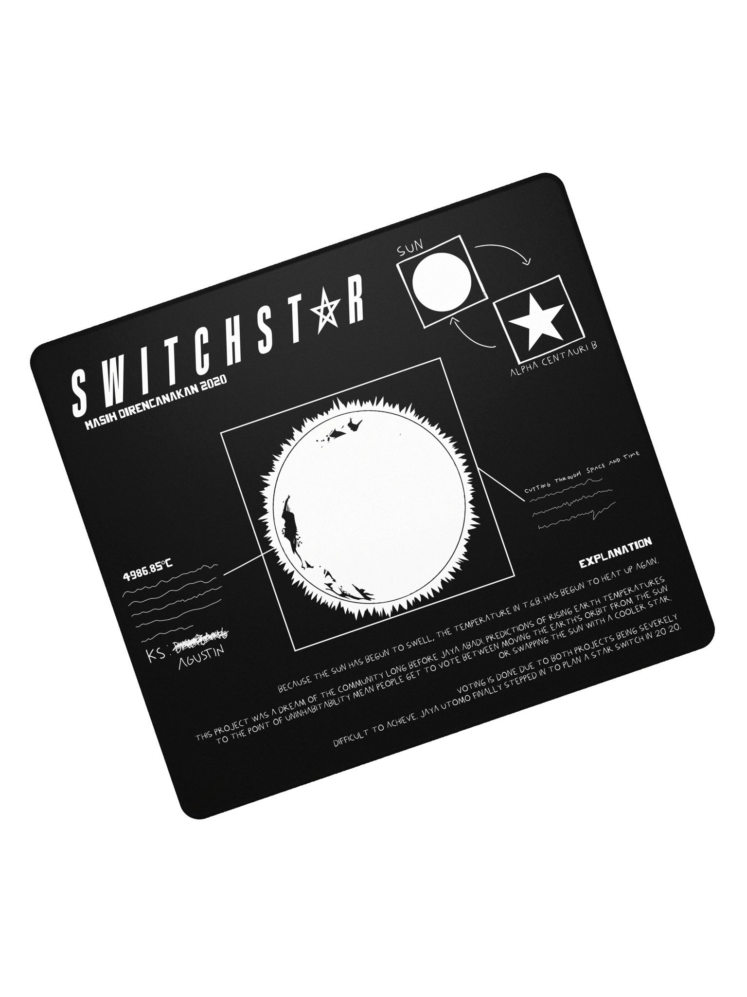 DESKMAT | SWITCHSTAR (BLACK EDITION) product image (1)