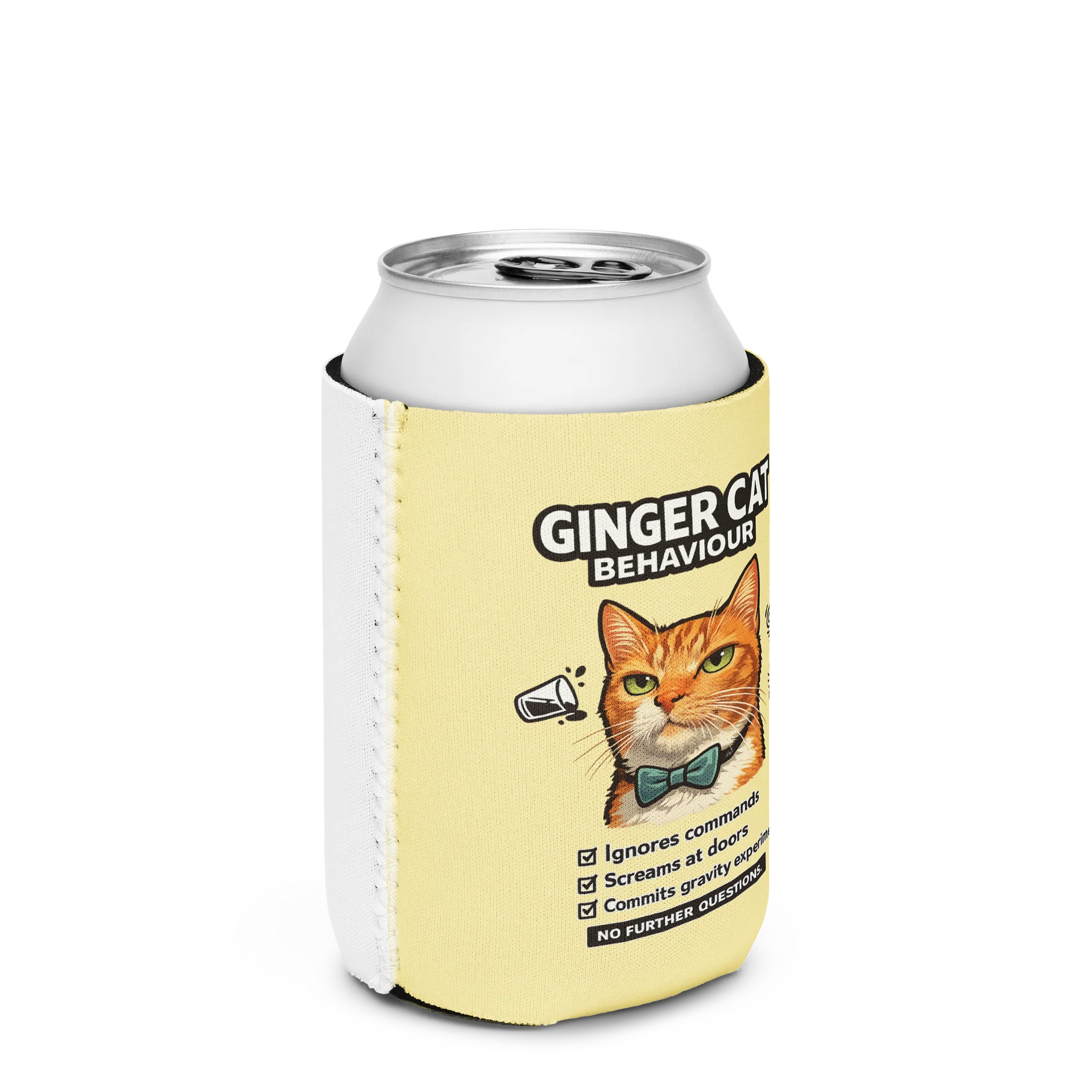 Ginger Cat Behavior Can Cooler product image (3)