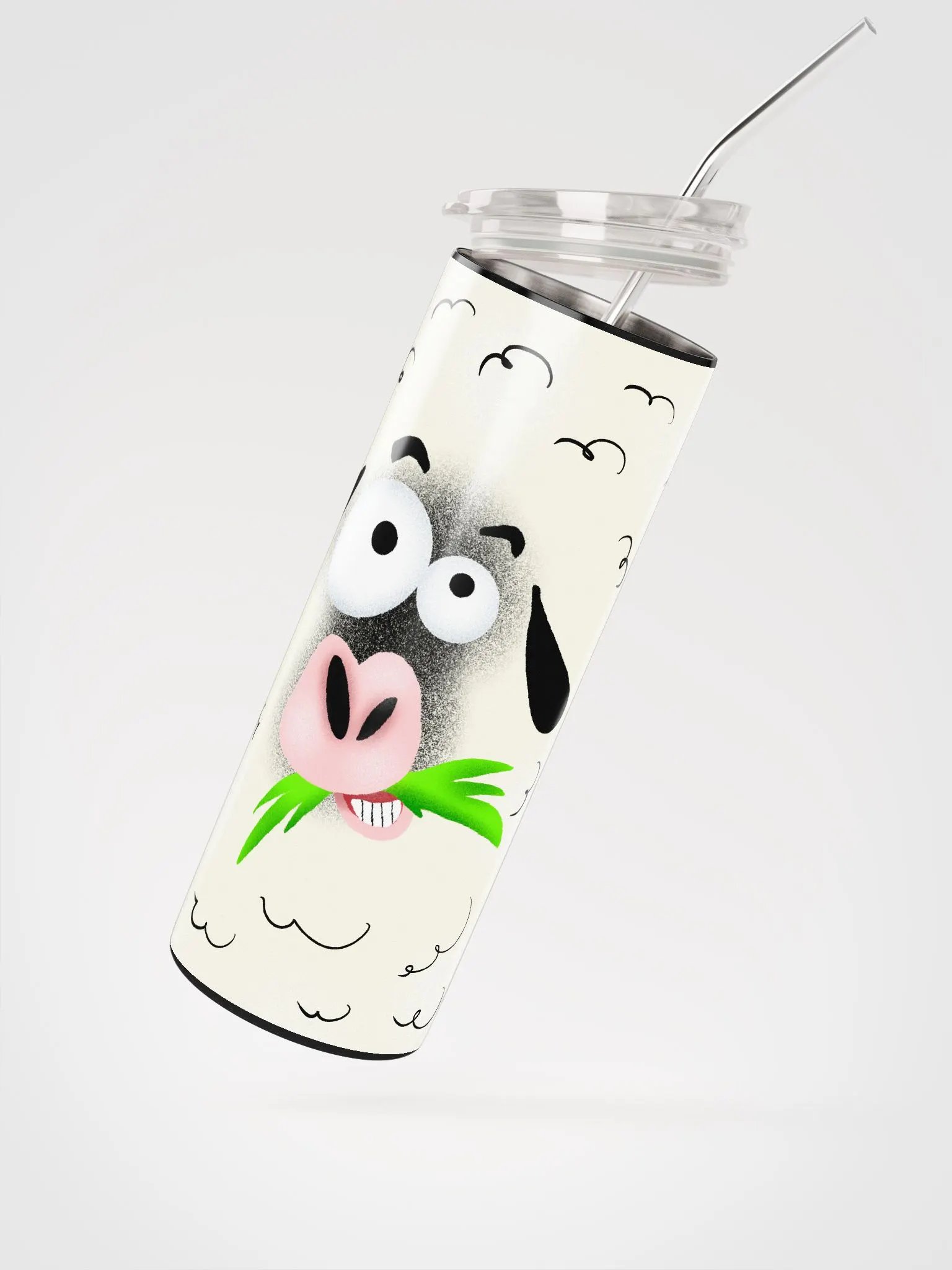 Sip in Sheepish Style: Fluffy Wool Tumbler! product image (2)