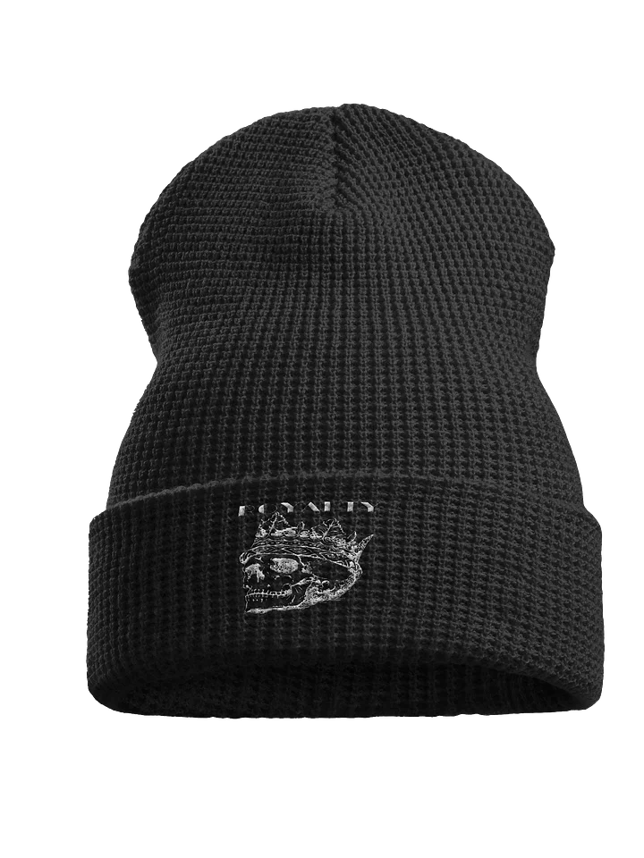 Royalty Series White Print Beanie product image (17)