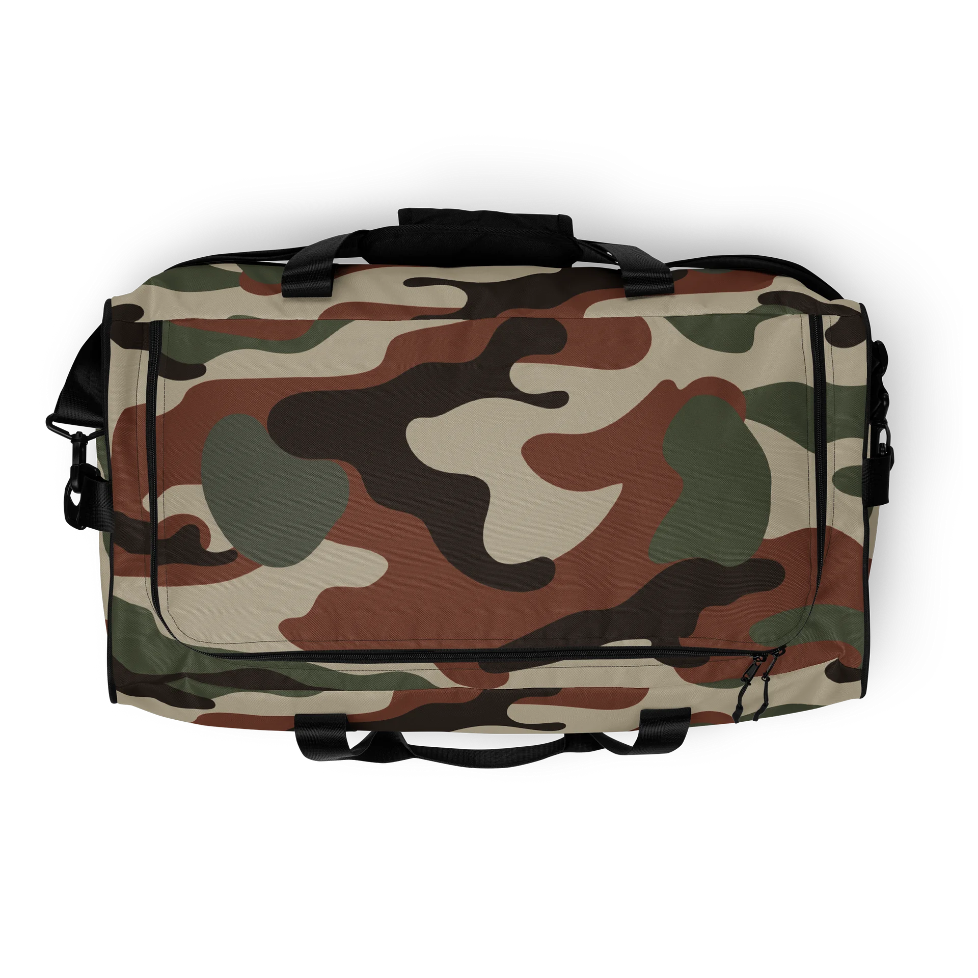 Camo Duffle Bag – Military Style Gym Bag & Travel Weekender product image (8)
