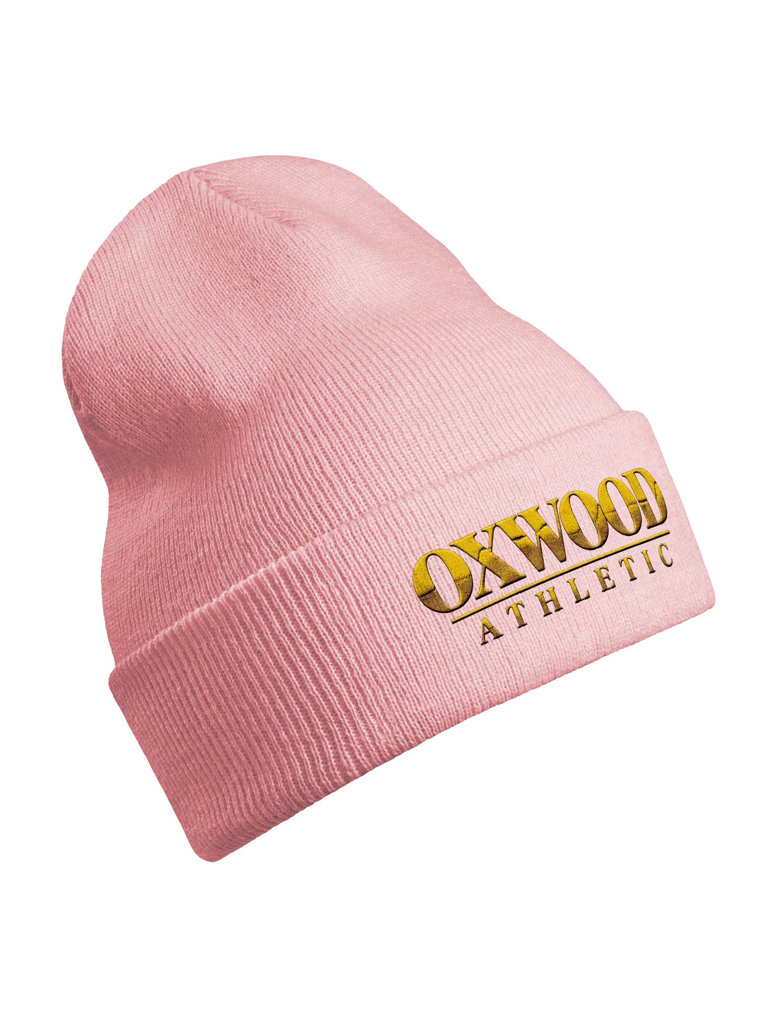 OXWOOD Athletic Heavyweight Cuffed Beanie | Ribbed Knit Winter Hat product image (6)