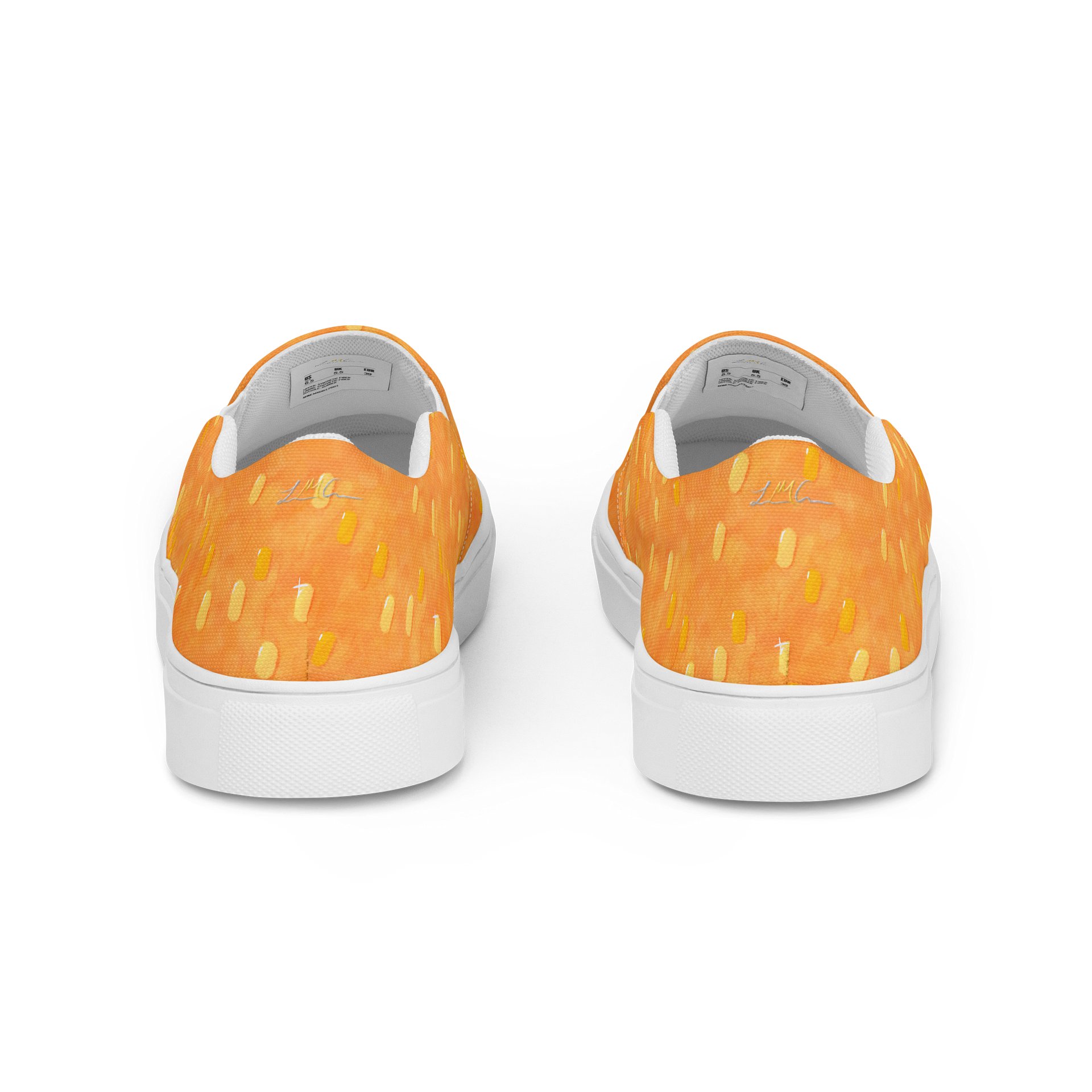 Gold Koi Mermaid Scale Slip-Ons product image (4)