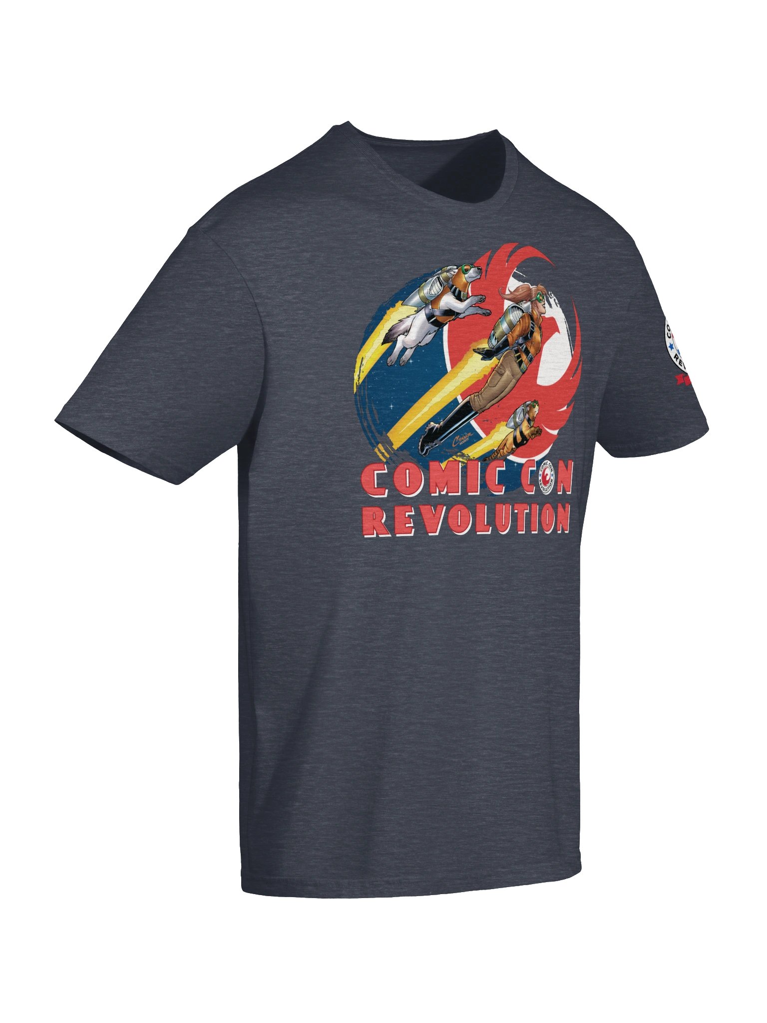 Comic Con Revolution 10th Anniversary Jetpack Jules 2019 Reissue Tee product image (6)