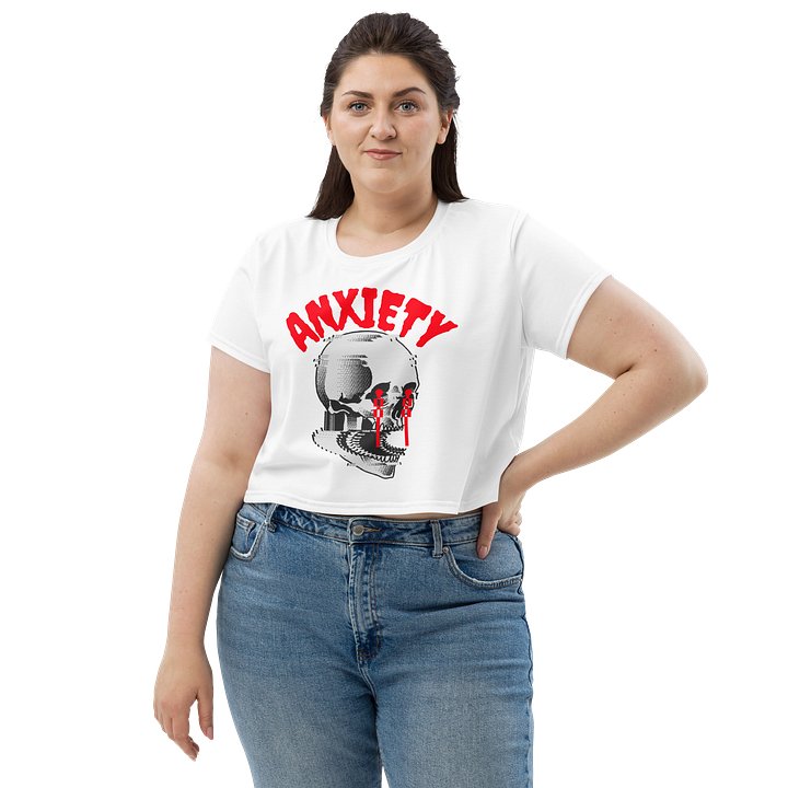 Anxiety crop tee product image (2)