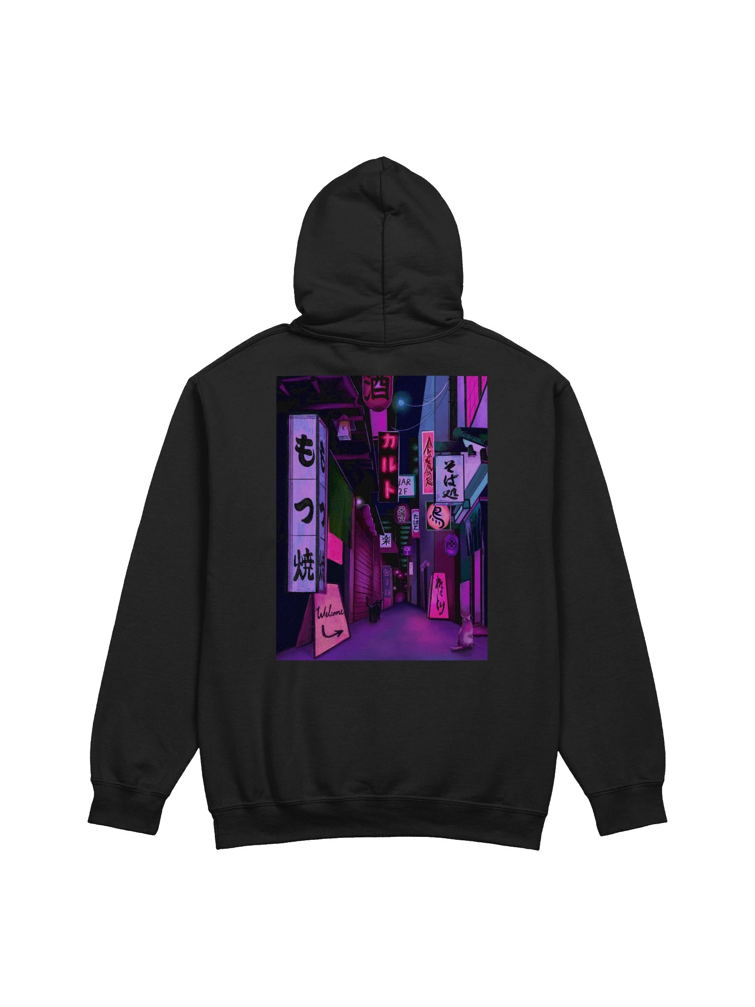 Cityscape - Hoodie (Backprint) product image (1)