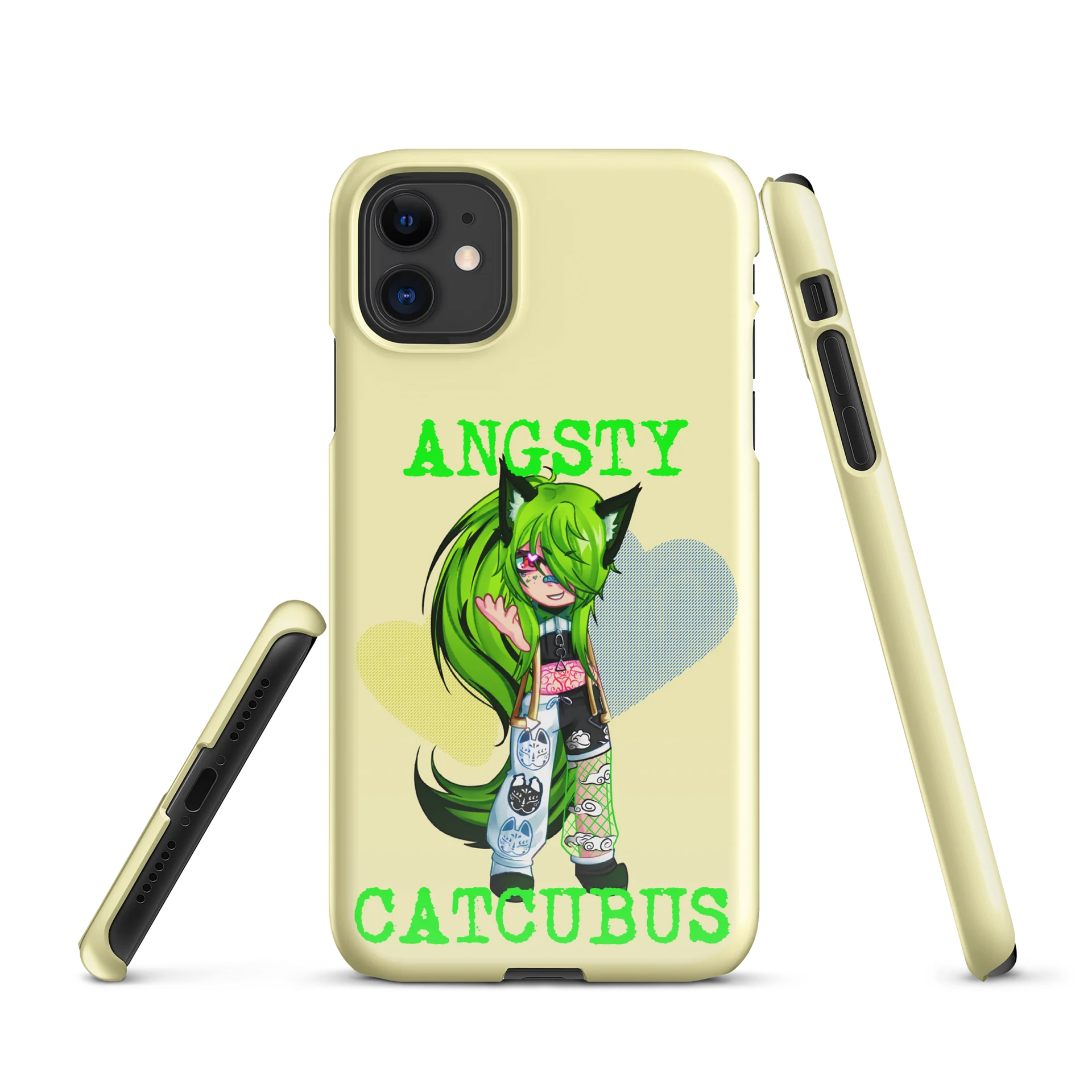 Angsty Catcubus iPhone Shell product image (1)