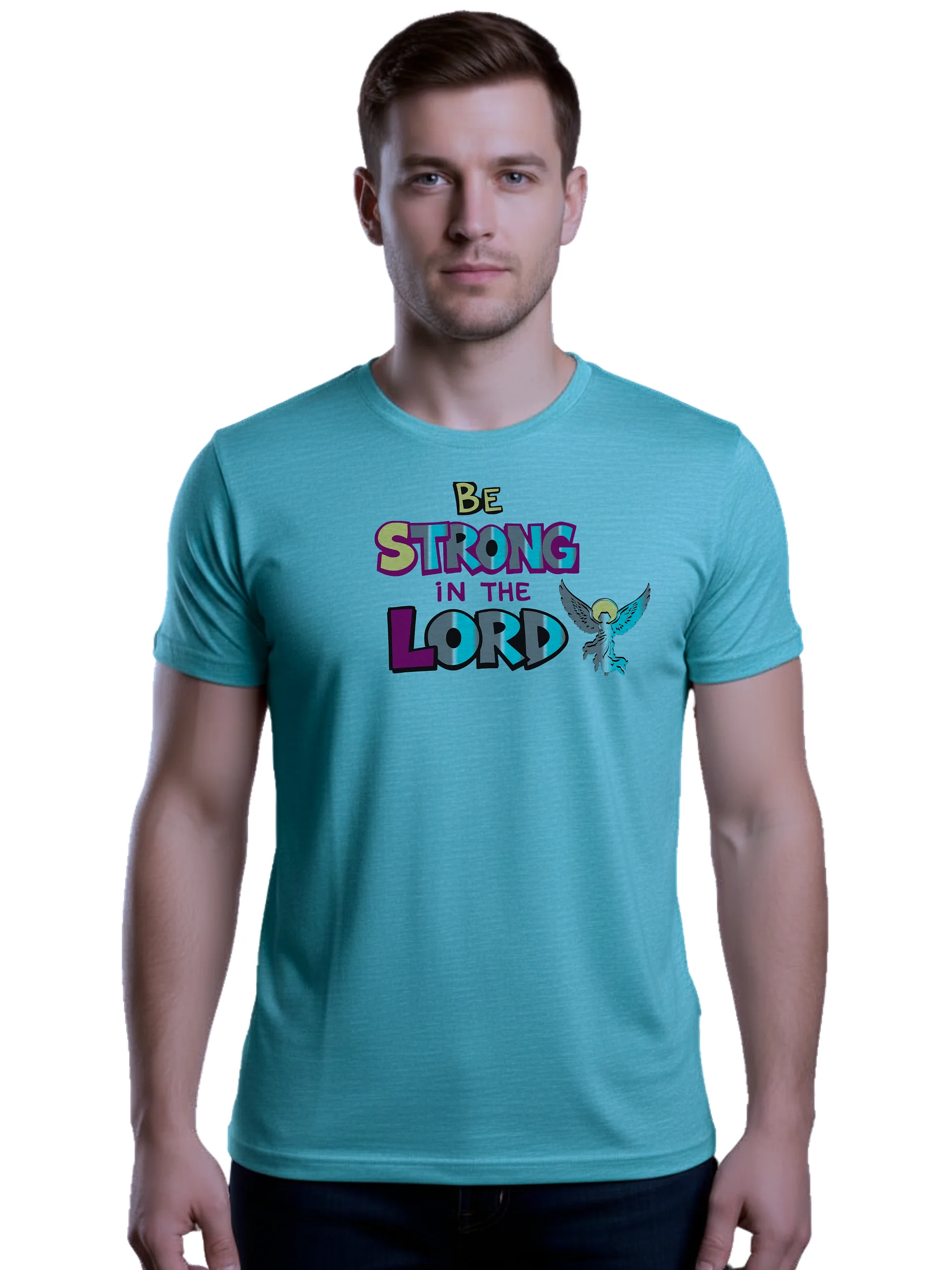 Be Strong in the Lord Premium T-shirt product image (1)