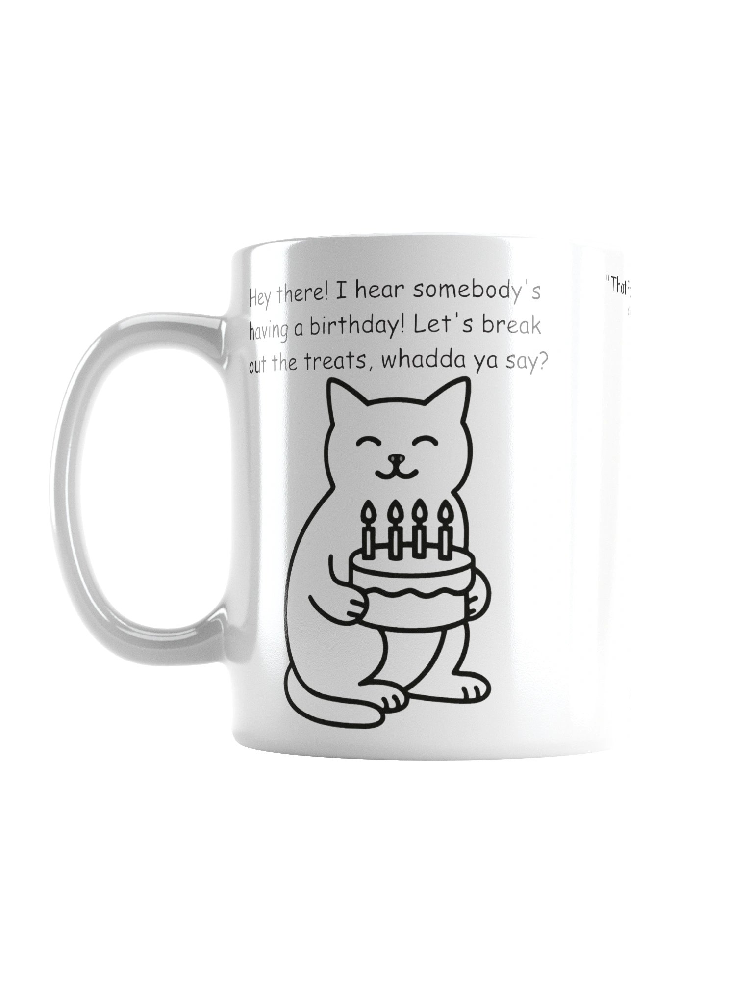 Funny Mug Series "That Famous Talking Cat" (#6 in the series) product image (1)