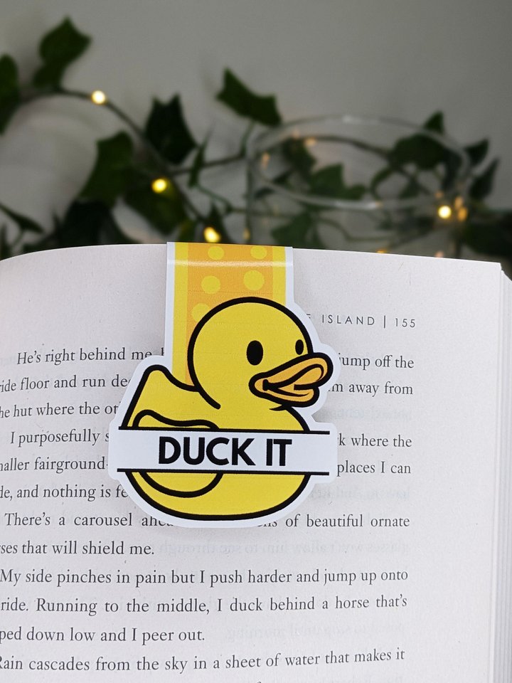 Duck It Magnetic Bookmark product image (1)