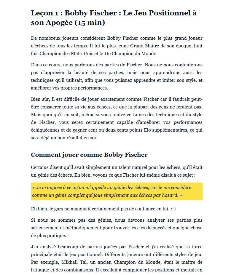 Jouez comme Bobby Fischer : Décryptez le Code du 11ème Champion du Monde product image (10)