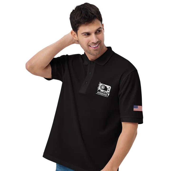 GPU Risers Polo Shirt product image (1)